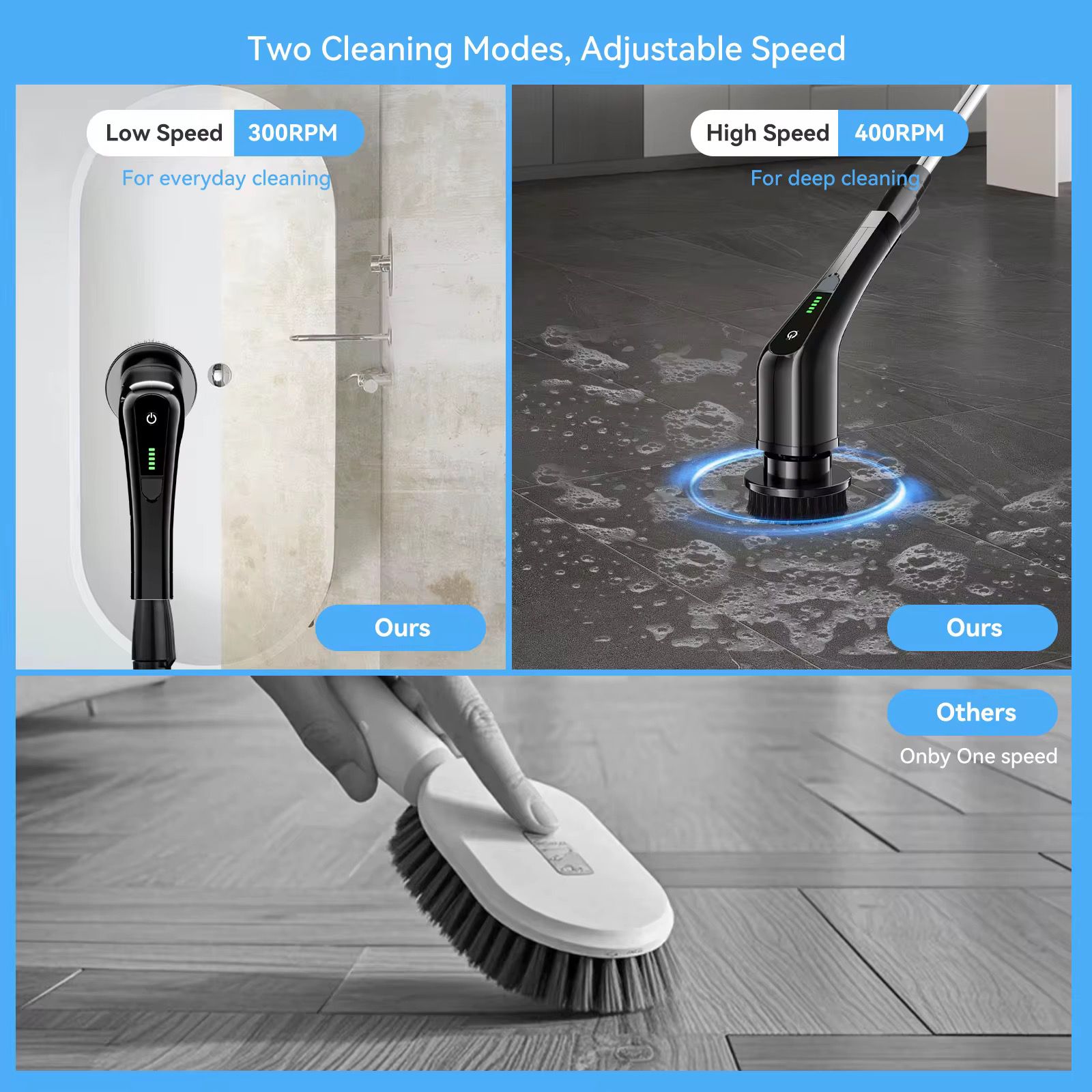 Cepillo de limpieza eléctrico inalámbrico multifuncional 9 en 1, cepillo para el hogar, cocina, baño, herramientas de limpieza giratorias de mano USB